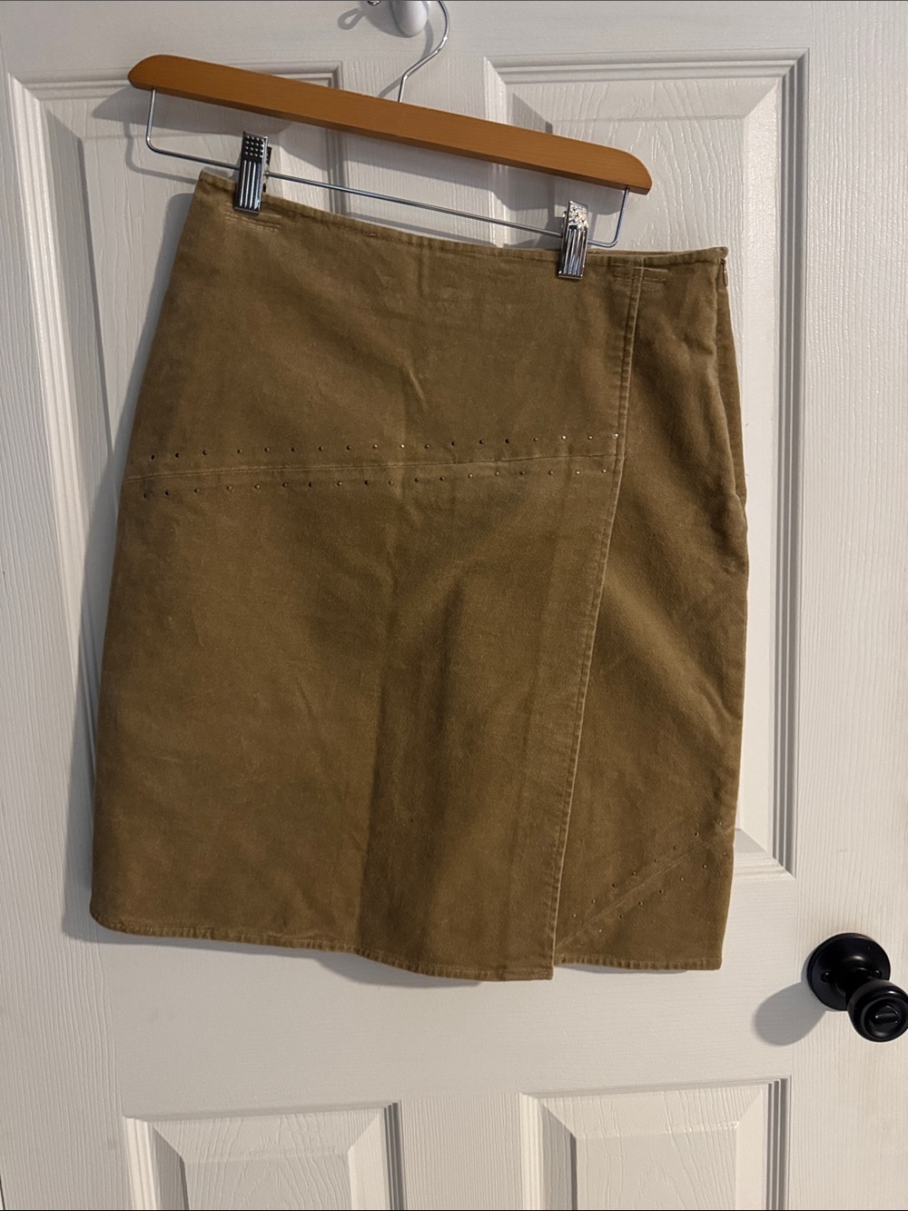 Esprit Classic Women's Suede Mini Skirt in Brown